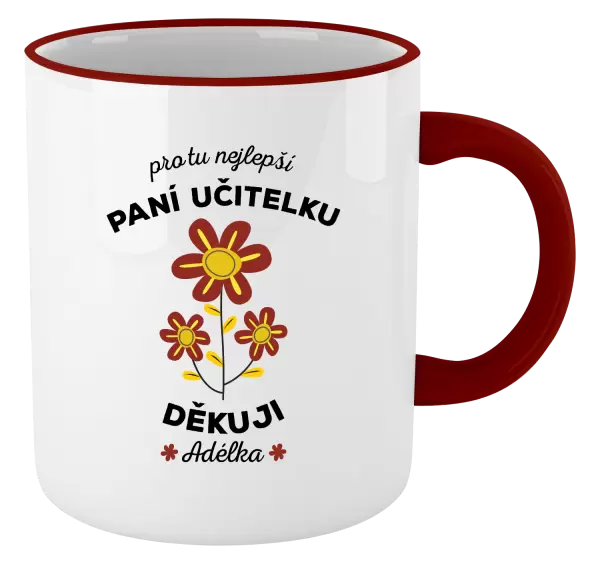 Hrnek Pro tu nejlepší paní učitelku