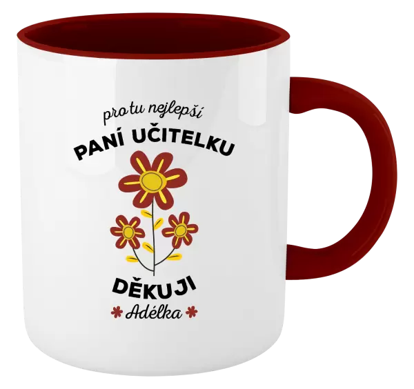 Hrnek Pro tu nejlepší paní učitelku
