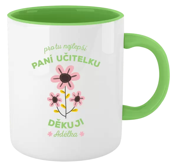 Hrnek Pro tu nejlepší paní učitelku