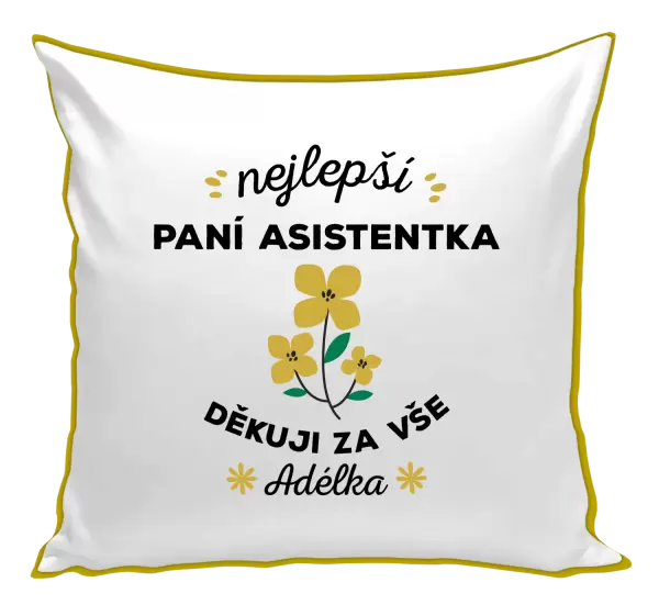 Polštář Nejlepší paní asistentka