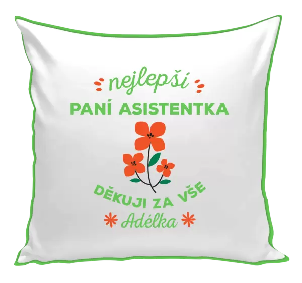 Polštář Nejlepší paní asistentka