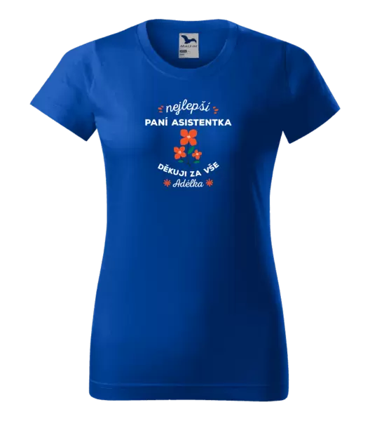 Dámské tričko Nejlepší paní asistentka