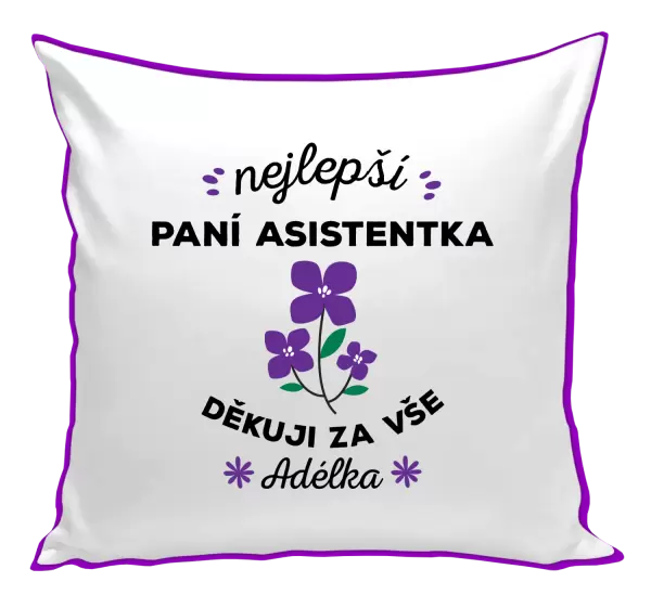 Polštář Nejlepší paní asistentka