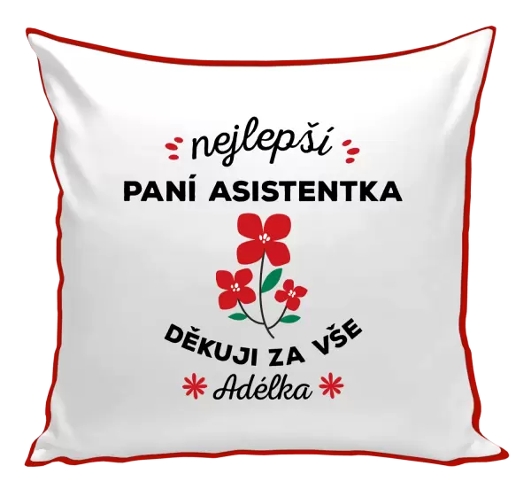 Polštář Nejlepší paní asistentka