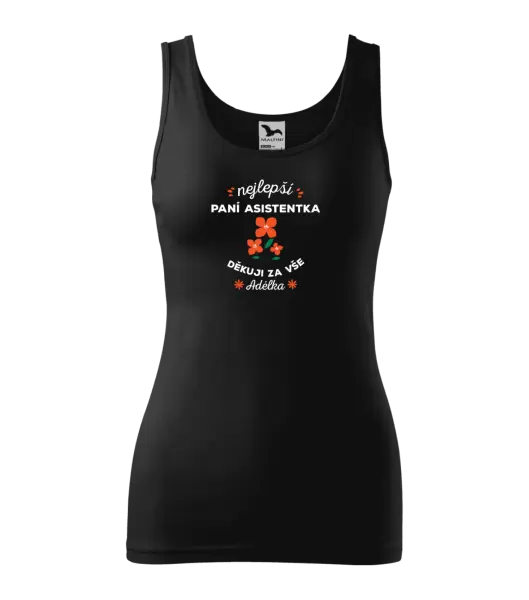 Dámské tílko Nejlepší paní asistentka