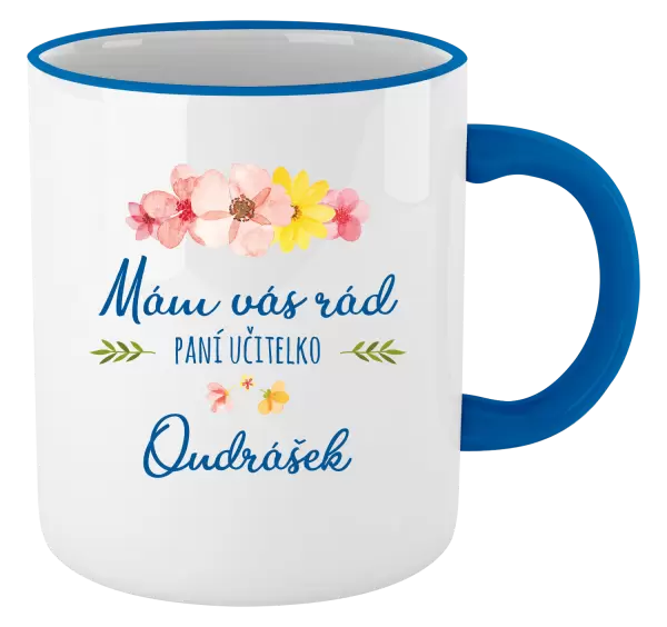 Hrnek Mám vás rád, paní učitelko - jméno