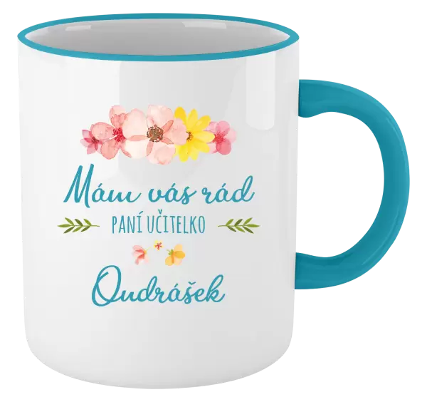 Hrnek Mám vás rád, paní učitelko - jméno