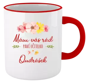 Hrnek Mám vás rád, paní učitelko - jméno