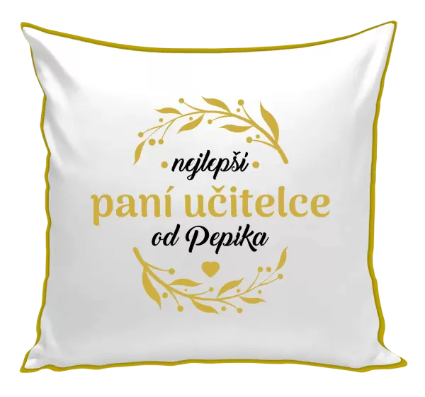 Polštář Nejlepší paní učitelce od Jméno