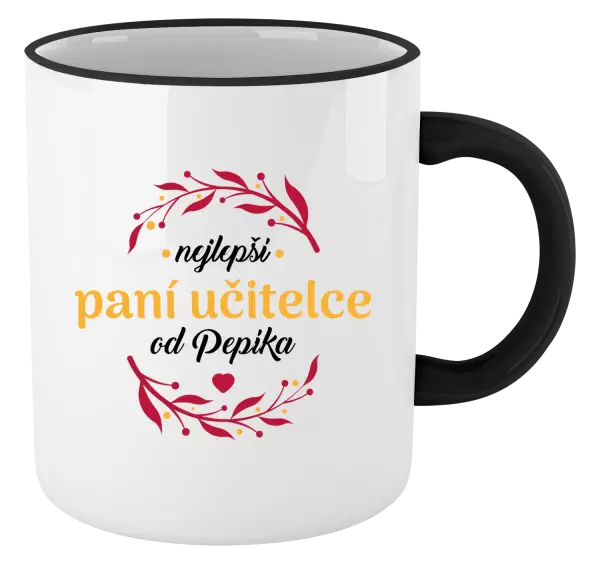 Hrnek Nejlepší paní učitelce od Jméno