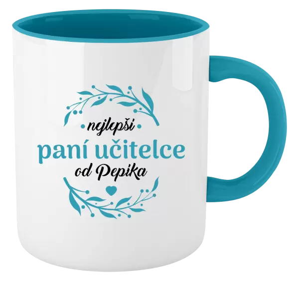 Hrnek Nejlepší paní učitelce od Jméno