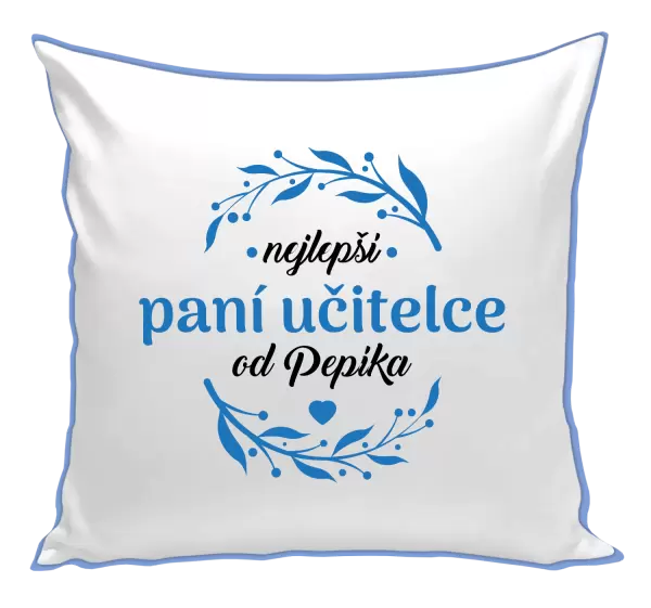 Polštář Nejlepší paní učitelce od Jméno
