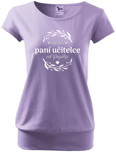 Dámské tričko Nejlepší paní učitelce od Jméno