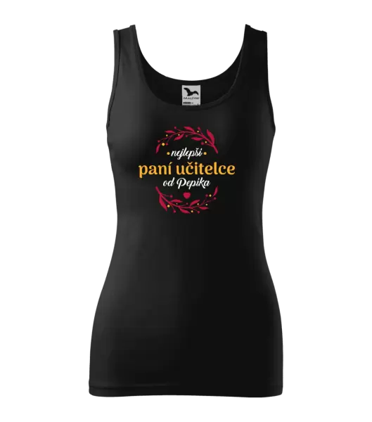 Dámské tílko Nejlepší paní učitelce od Jméno