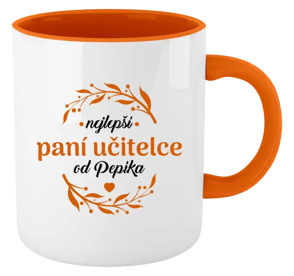 Hrnek Nejlepší paní učitelce od Jméno