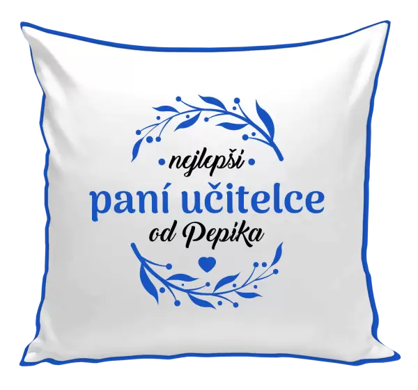 Polštář Nejlepší paní učitelce od Jméno