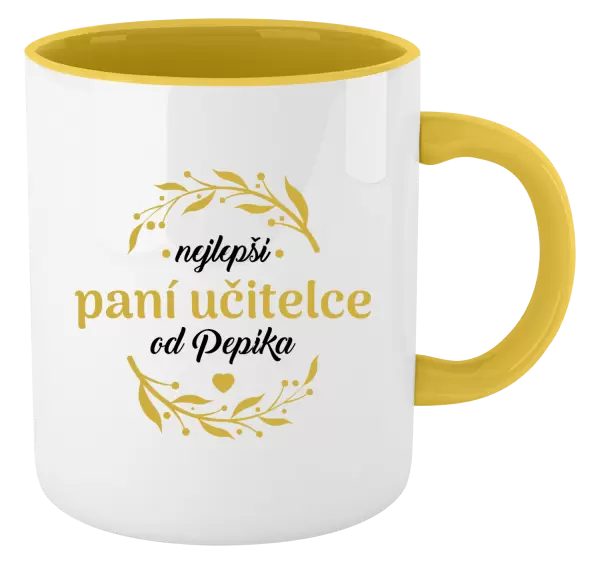 Hrnek Nejlepší paní učitelce od Jméno