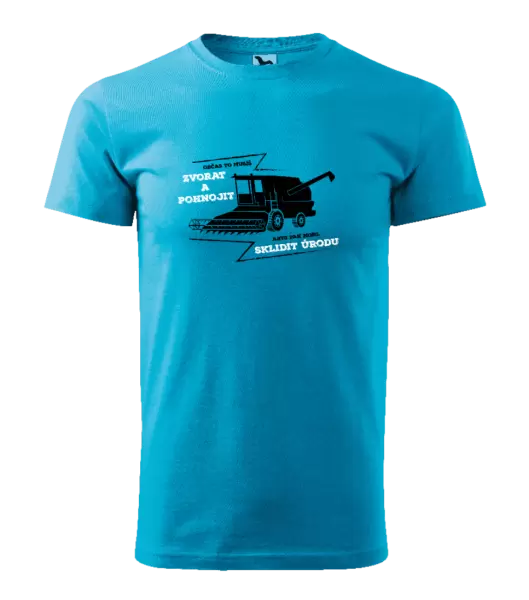 Pánské tričko Občas to musíš zvorat a pohnojit