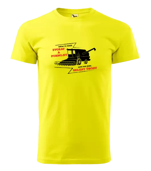 Pánské tričko Občas to musíš zvorat a pohnojit