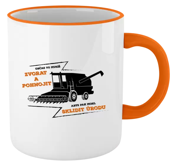 Hrnek Občas to musíš zvorat a pohnojit