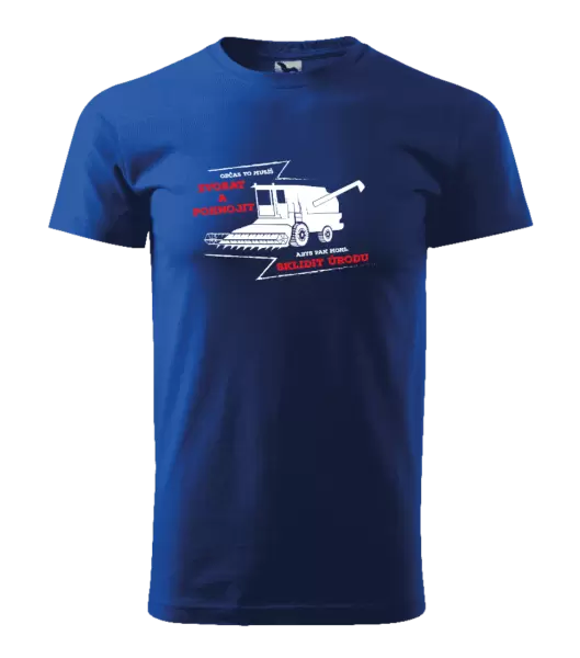 Pánské tričko Občas to musíš zvorat a pohnojit