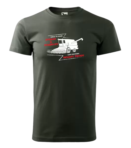 Pánské tričko Občas to musíš zvorat a pohnojit