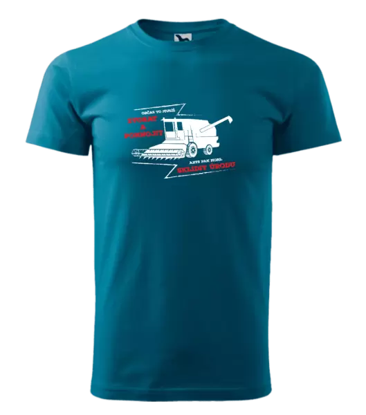 Pánské tričko Občas to musíš zvorat a pohnojit