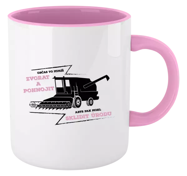 Hrnek Občas to musíš zvorat a pohnojit