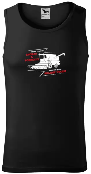 Pánské tílko Občas to musíš zvorat a pohnojit