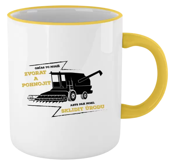 Hrnek Občas to musíš zvorat a pohnojit