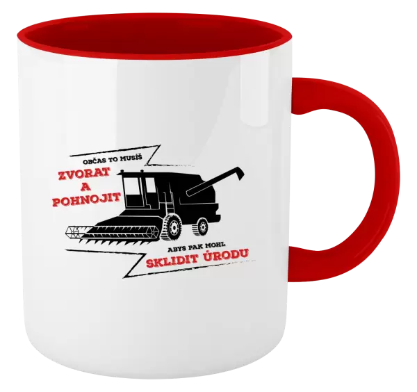 Hrnek Občas to musíš zvorat a pohnojit