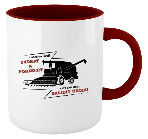 Hrnek Občas to musíš zvorat a pohnojit