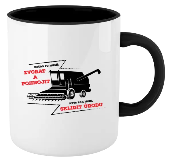 Hrnek Občas to musíš zvorat a pohnojit