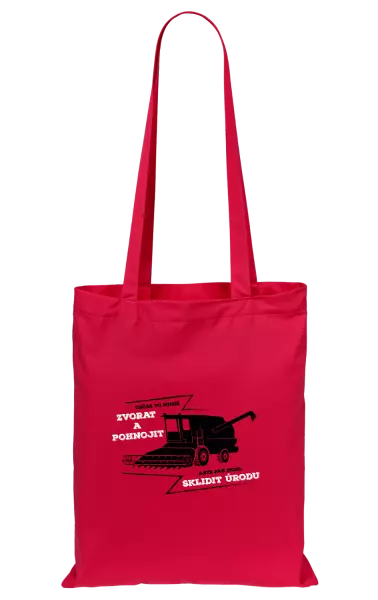 Látková taška Občas to musíš zvorat a pohnojit