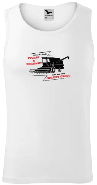 Pánské tílko Občas to musíš zvorat a pohnojit