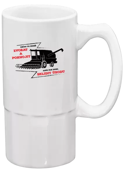 Půllitr Občas to musíš zvorat a pohnojit