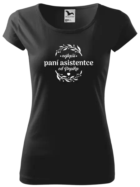 Dámské tričko Nejlepší paní asistentce od Jméno
