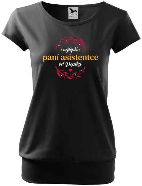 Dámské tričko Nejlepší paní asistentce od Jméno