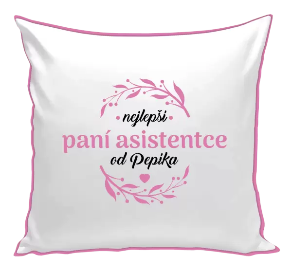 Polštář Nejlepší paní asistentce od Jméno