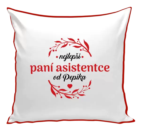 Polštář Nejlepší paní asistentce od Jméno