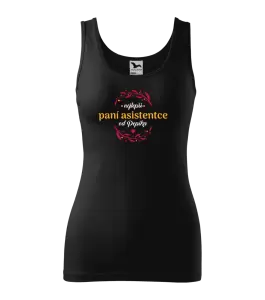 Dámské tílko Nejlepší paní asistentce od Jméno