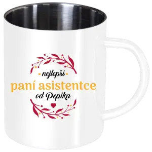 Nerezový hrnek Nejlepší paní asistentce od Jméno