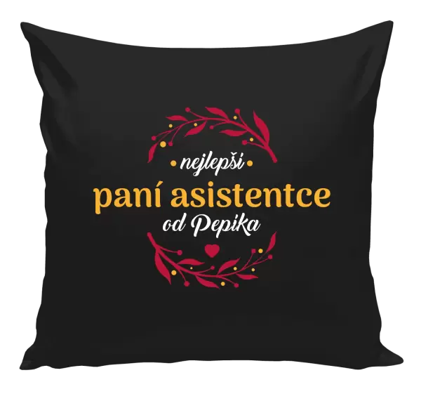 Polštář Nejlepší paní asistentce od Jméno