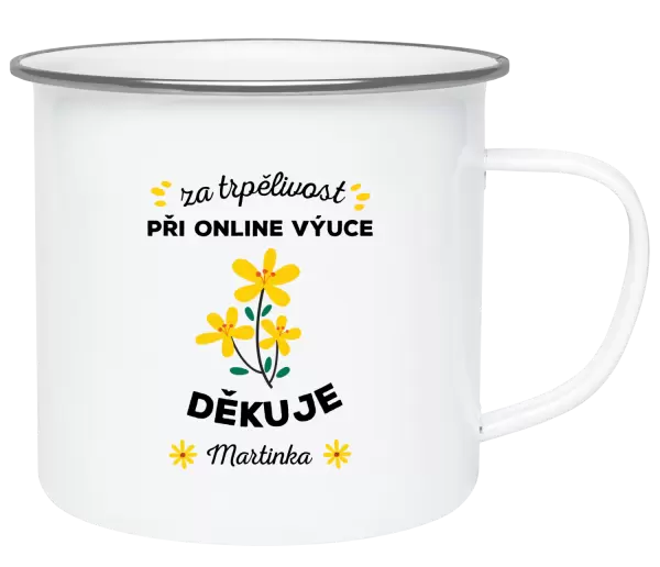 Plecháček Za trpělivost při online výuce 