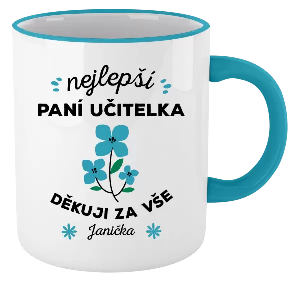 Hrnek Nejlepší paní učitelka - Jméno