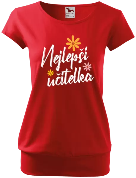 Dámské tričko Nejlepší učitelka