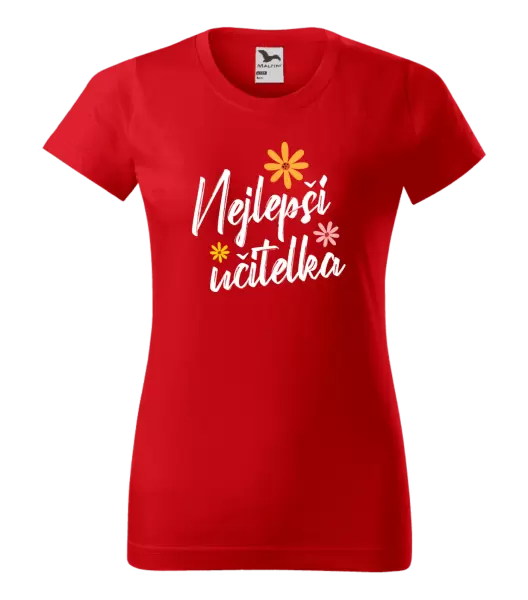 Dámské tričko Nejlepší učitelka