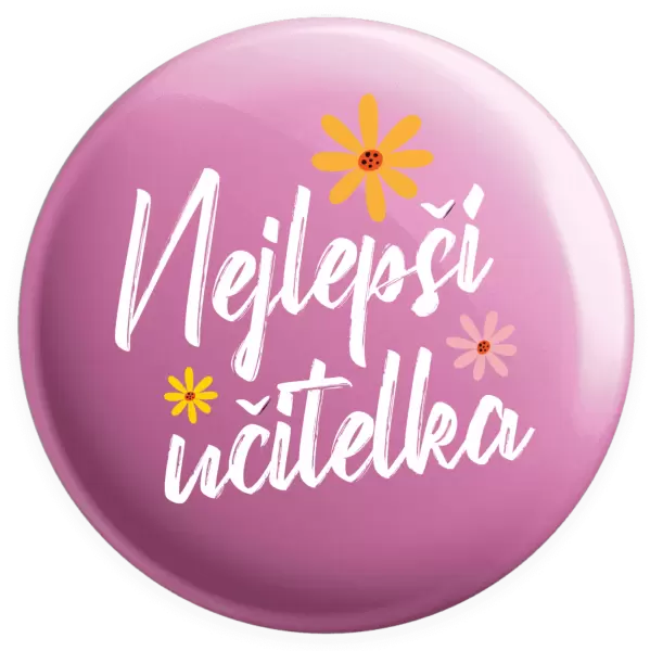Placka Nejlepší učitelka
