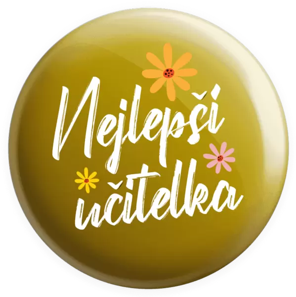 Placka Nejlepší učitelka