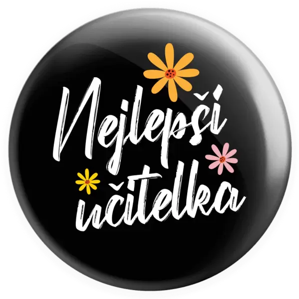 Placka Nejlepší učitelka